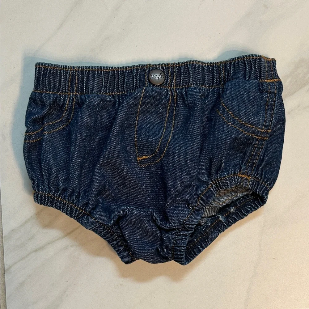 Wrangler Blue Denim Diaper Cover